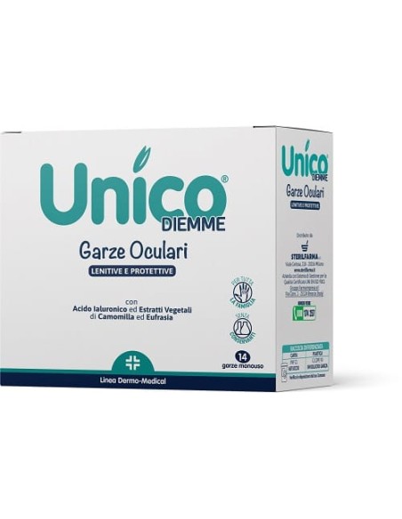 UNICO GARZE OCULARI 14 PEZZI