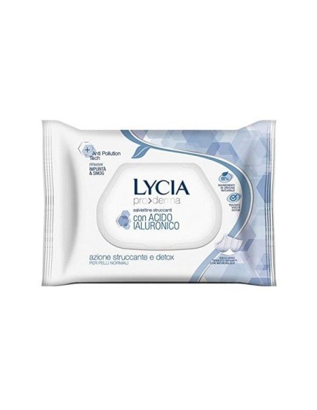 LYCIA SALVIETTINE STRUCCANTI PELLI NORMALI 20 PEZZI