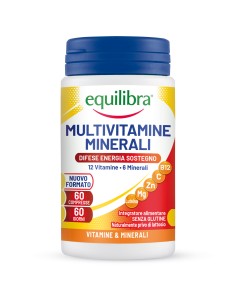 EQUILIBRA MULTIVITAMINE E MINERALI 60 COMPRESSE