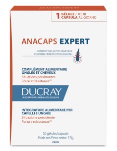 DUCRAY ANACAPS EXPERT CAPELLI E UNGHIE 30 CAPSULE