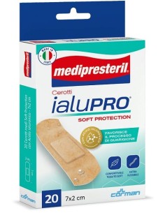 MEDIPRESTERIL CEROTTI IALUPRO SOFT PROTECTION MEDI 7X2CM 20 PEZZI