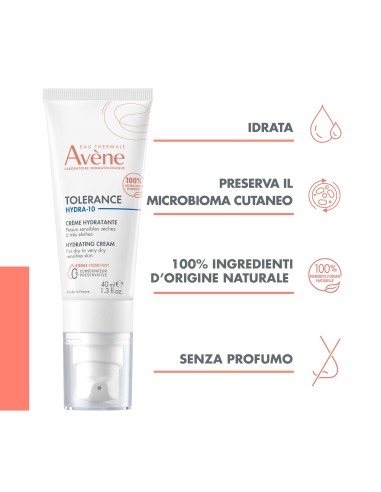 AVENE TOLERANCE HYDRA 10 CREMA IDRATANTE 40 ML