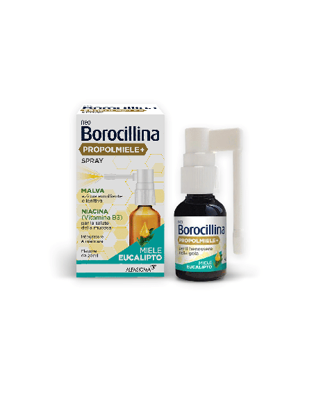 NEOBOROCILLINA PROPOLMIELE+ SPRAY MIELE EUCALIPTO 20 ML