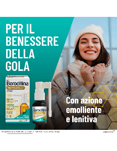 NEOBOROCILLINA PROPOLMIELE+ SPRAY MIELE EUCALIPTO 20 ML
