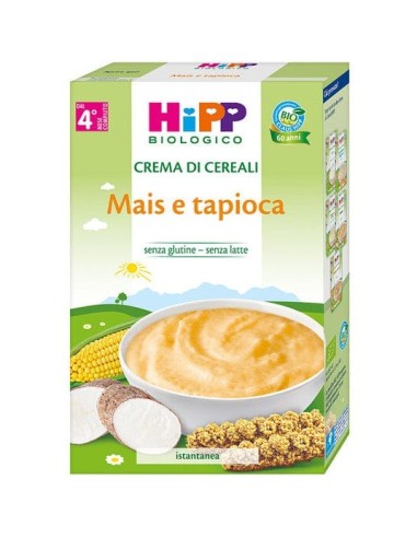 HIPP BIO CREMA CEREALI MAIS/TAPIOCA 200 G