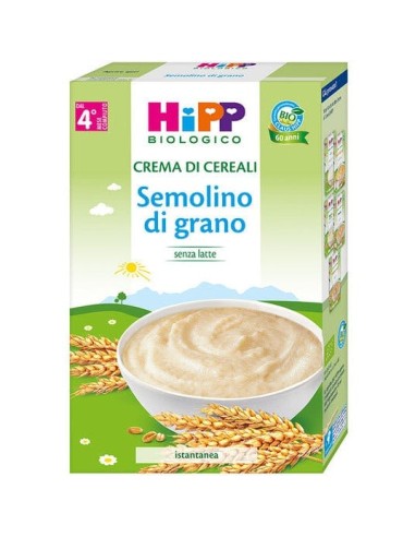 HIPP BIO CREMA CEREALI SEMOLINO DI GRANO 200 G