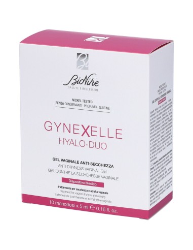 GYNEXELLE HYALO-DUO GEL VAGINALE ANTI-SECCHEZZA 10 PEZZI DA 15 ML
