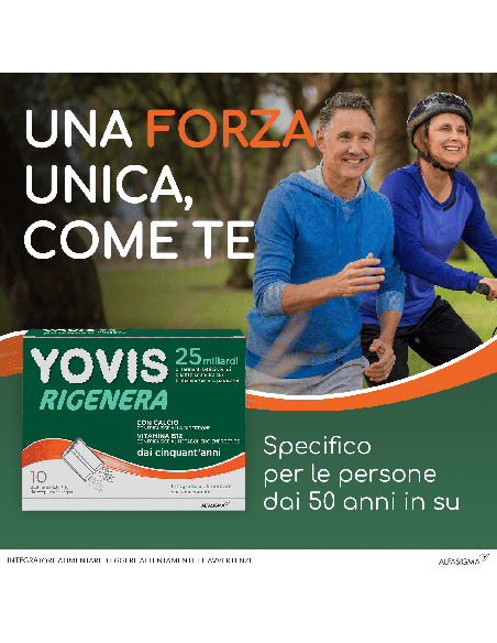 YOVIS RIGENERA 50+ 10 BUSTINE