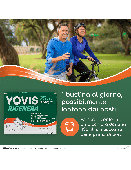 YOVIS RIGENERA 50+ 10 BUSTINE
