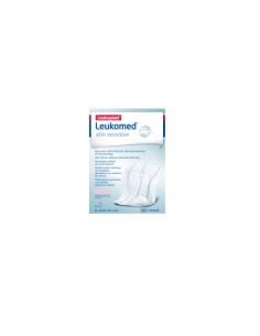 MEDICAZIONE IN TNT ADESIVO LEUKOMED SKIN SENSITIVE STERILE 8X10 CM 5 PEZZI