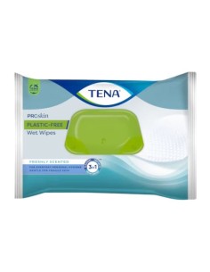 TENA WET WIPES PLASTIC FREE 48 PEZZI
