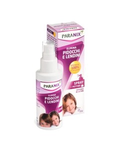 TRATTAMENTO PIDOCCHI E LENDINI PARANIX SPRAY 100 ML + PETTINE