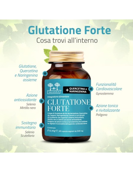 SALUGEA GLUTATIONE FORTE 60 CAPSULE
