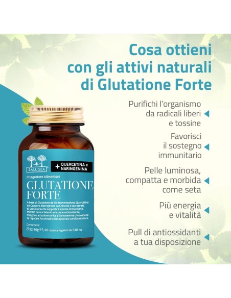 SALUGEA GLUTATIONE FORTE 60 CAPSULE