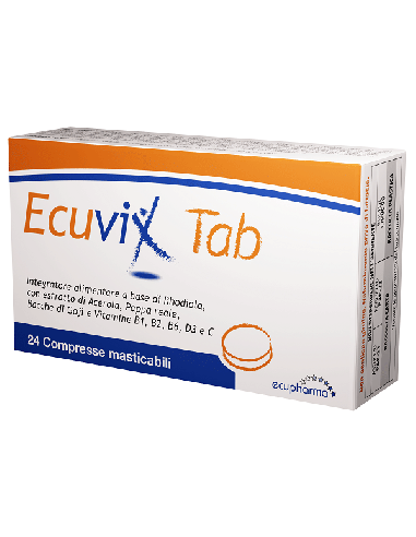 ECUVIX TAB 24 COMPRESSE MASTICABILI