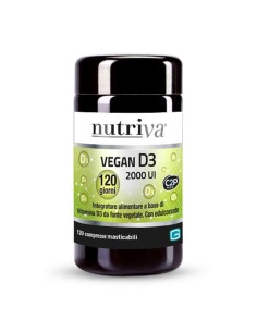 NUTRIVA VEGAN D3 120 COMPRESSE