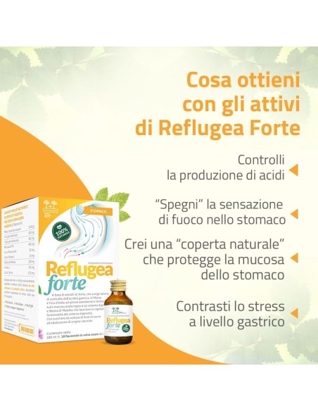 SALUGEA REFLUGEA FORTE 18 FLACONCINI DA 10 ML