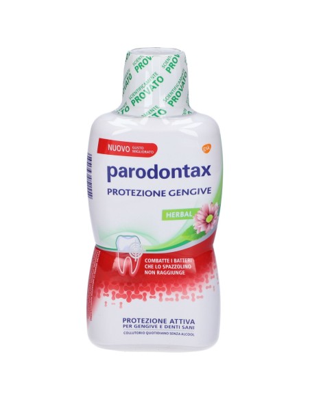 PARODONTAX COLLUTORIO PROTEZIONE GENGIVE HERBAL 500 ML