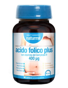 NATURMIL ACIDO FOLICO PLUS 400 MCG 90 COMPRESSE