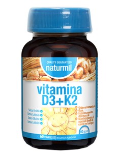 NATURMIL VITAMINA D3+K2 60 COMPRESSE
