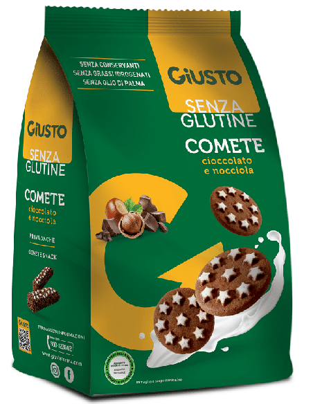 GIUSTO SENZA GLUTINE COMETE BISCOTTI 200 G