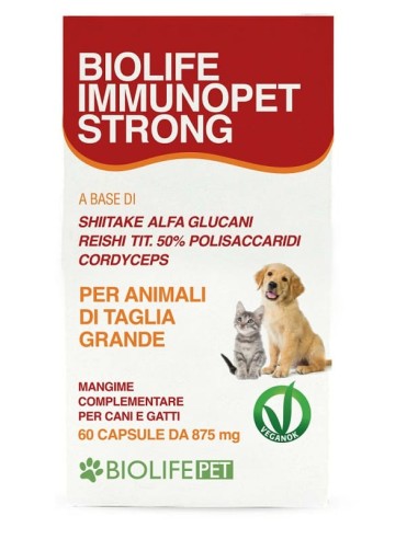 BIOLIFE IMMUNOPET STRONG 60 CAPSULE