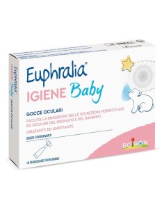 GOCCE OCULARI EUPHRALIA IGIENE BABY 10 MONODOSE RICHIUDIBILI X 0,5 ML