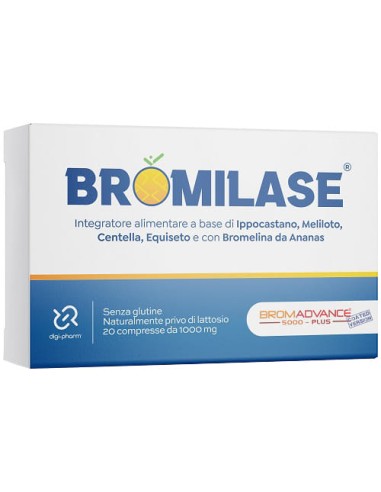 BROMILASE 20 COMPRESSE