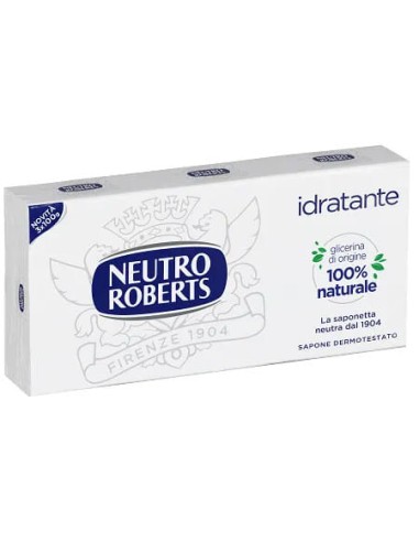 NEUTRO ROBERTS SAPONE SOLIDO TRIS 3 PEZZI DA 100 G