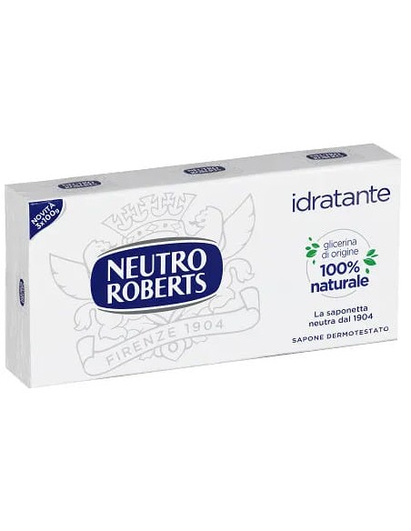 NEUTRO ROBERTS SAPONE SOLIDO TRIS 3 PEZZI DA 100 G