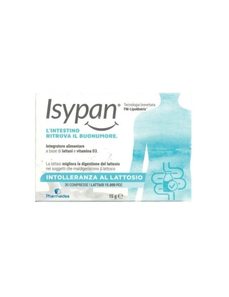 ISYPAN INTOLLERANZA LATTOSIO 30 COMPRESSE