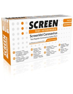 SCREENVET TEST RAPIDO VETERINARIA CORONAVIRUS FECI GATTO