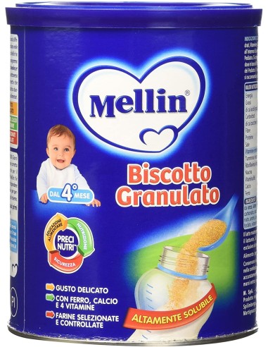 MELLIN BISCOTTO GRANULATO 400 G NUOVO FORMATO