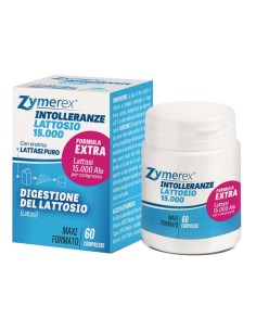 ZYMEREX INTOLLERANZE LATTOSIO 15000 60 COMPRESSE