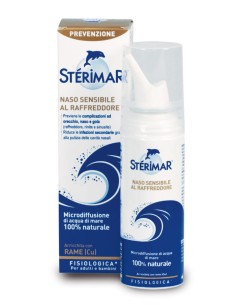 STERIMAR NASO SENSIBILE AL RAFFREDDORE ACQUA DI MARE SPRAY 100 ML