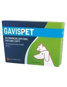 GAVISPET 30 COMPRESSE APPETIBILI