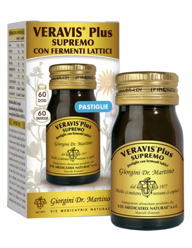 VERAVIS PLUS SUPREMO 60 PASTIGLIE FERMENTI LATTICI