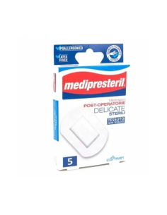 MEDICAZIONE MEDIPRESTERIL POST OPERATORIA DELICATA STERILE 8X10 5 PEZZI