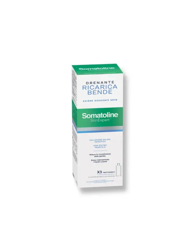 SOMATOLINE SKIN EXPERT BENDE SNELLENTI DRENANTI KIT RICARICA 400 ML