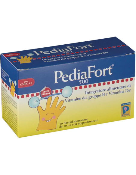 PEDIAFORT 500 10 FLACONI