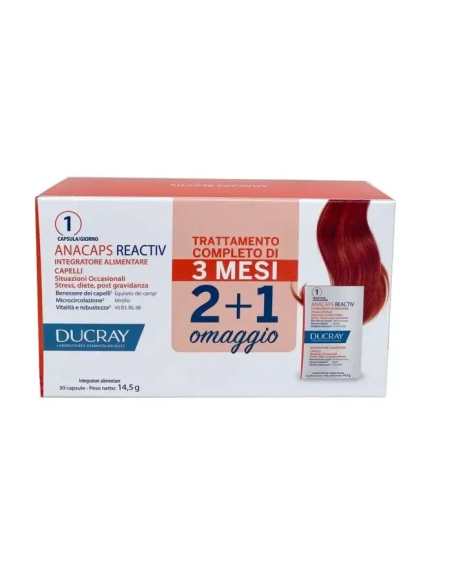 ANACAPS REACTIV TRIO 3 PEZZI DA 30 CAPSULE