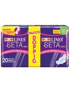 LINES SETA ULTRA ASSORBENTI ALI VP 20 PEZZI