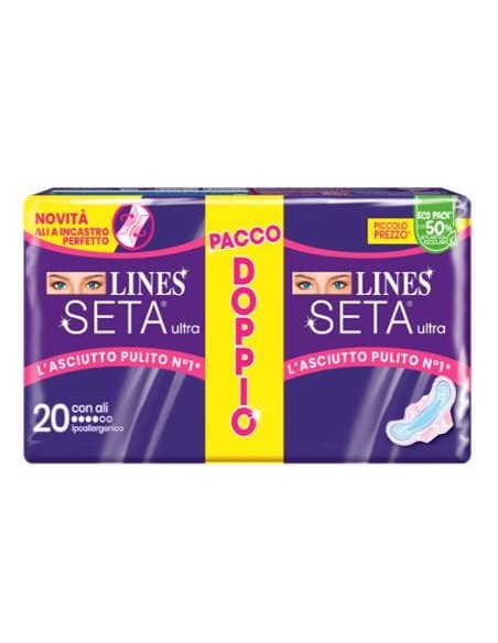 LINES SETA ULTRA ASSORBENTI ALI VP 20 PEZZI