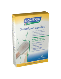 CICCARELLI GUANTO PRESAPONATO 10 PEZZI