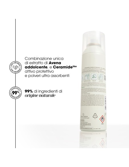 KLORANE SHAMPOO SECCO EXTRA DELICATO AVENA&CERAMIDE CAPELLI SCURI 150 ML