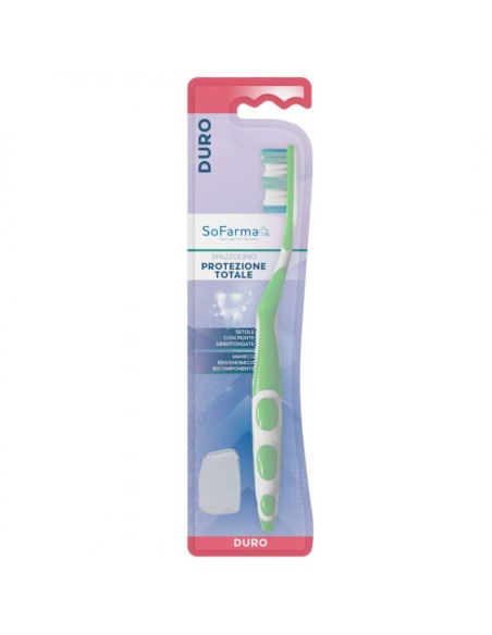 SPAZZOLINO TOTAL PROTECTION SETOLE DURE SOFARMAPIU'