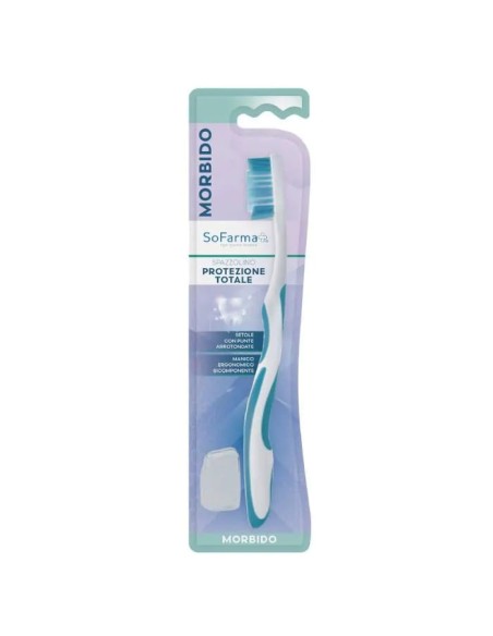 SPAZZOLINO TOTAL PROTECTION SETOLE MORBIDE SOFARMAPIU'