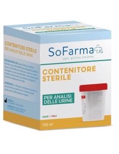 CONTENITORE URINA IN POLIPROPILENE DA 120 ML SOFARMAPIU'