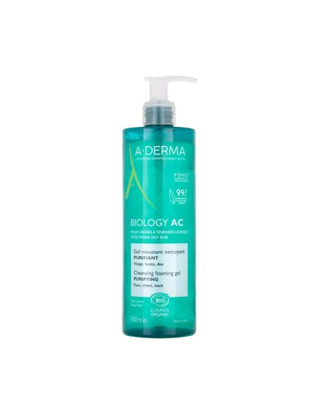 ADERMA BIOLOGY AC GEL DETERGENTE SCHIUMOGENO PURIFICANTE 400 ML
