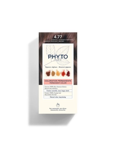 COLOR KIT 4,77 CASTANO MARRONE INTENSO 1 LATTE 50 ML + 1 CREMA 50 ML + 1 MASCHERA 12 ML
